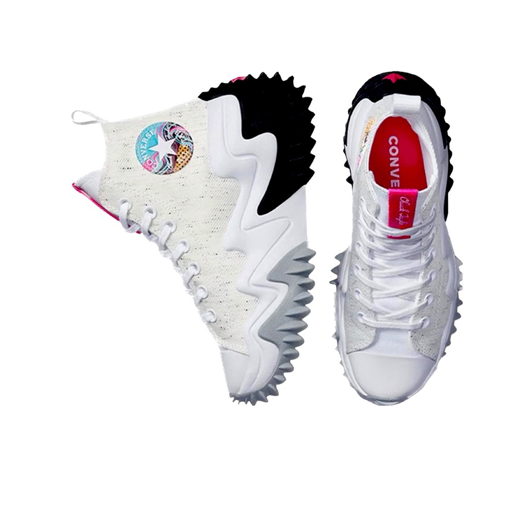 Converse Run Star Motion Hi-top Sneakers in White Unisex